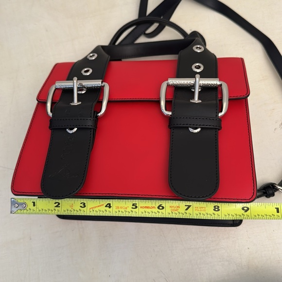 Vivienne Westwood NWT ALEX BAG LARGE BLUE-RED - Picture 14 of 15